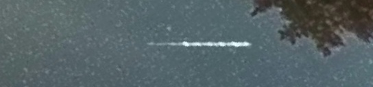 Unprocessed fireball image