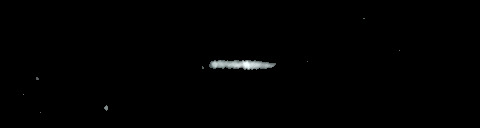 Processed fireball image