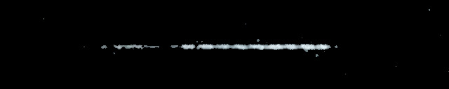 Processed fireball image