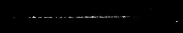 Processed fireball image