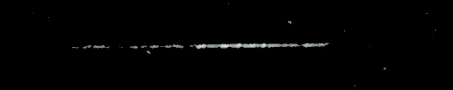Processed fireball image