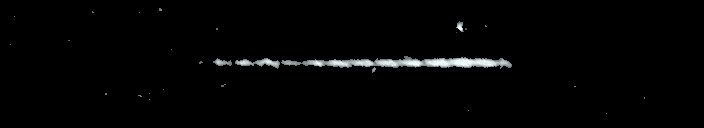 Processed fireball image