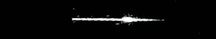 Processed fireball image