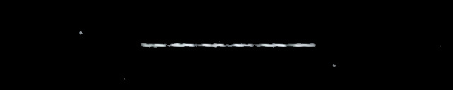 Processed fireball image