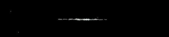 Processed fireball image