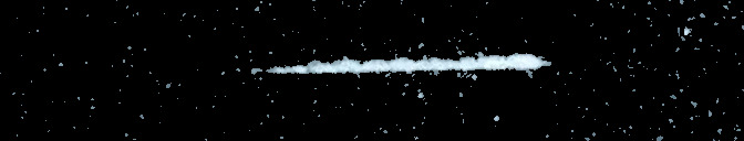 Processed fireball image