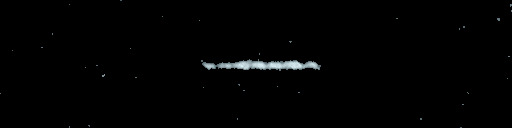 Processed fireball image