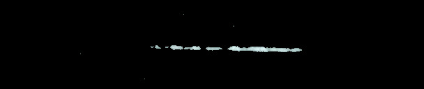 Processed fireball image