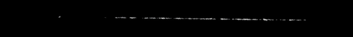 Processed fireball image