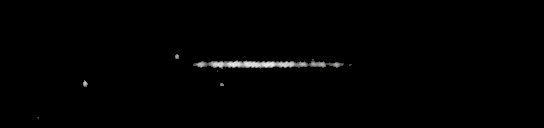 Processed fireball image