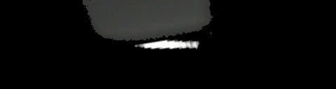 Processed fireball image