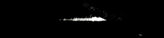 Processed fireball image