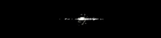 Processed fireball image