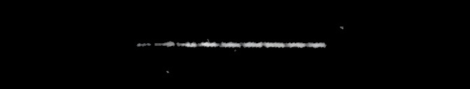 Processed fireball image