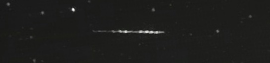 Unprocessed fireball image