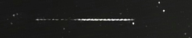 Unprocessed fireball image