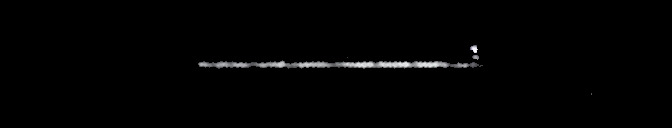 Processed fireball image