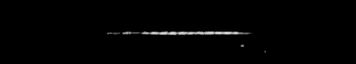 Processed fireball image