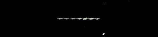 Processed fireball image