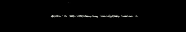 Processed fireball image