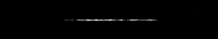 Processed fireball image