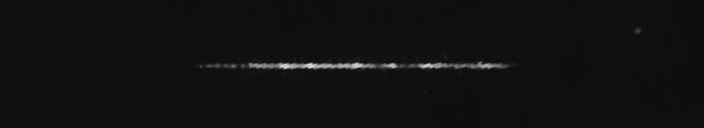 Unprocessed fireball image