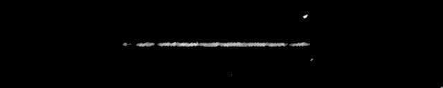 Processed fireball image
