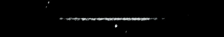 Processed fireball image