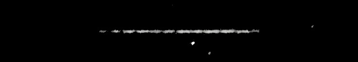 Processed fireball image