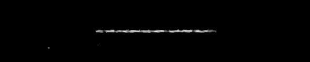 Processed fireball image