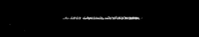 Processed fireball image