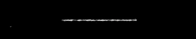 Processed fireball image