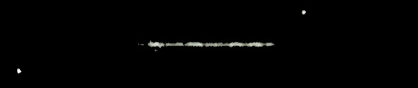 Processed fireball image