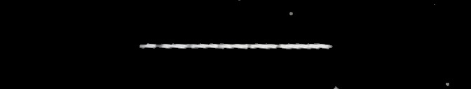 Processed fireball image