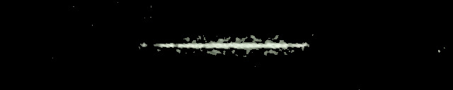 Processed fireball image