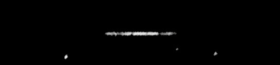 Processed fireball image
