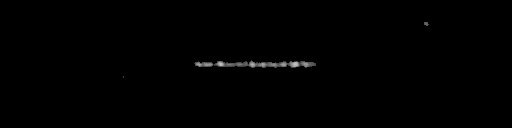 Processed fireball image