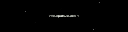 Processed fireball image