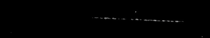 Processed fireball image