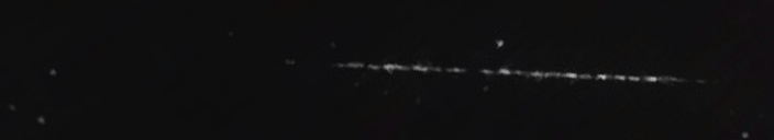 Unprocessed fireball image