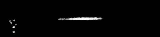 Processed fireball image