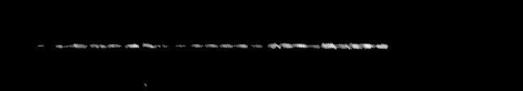 Processed fireball image