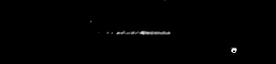 Processed fireball image