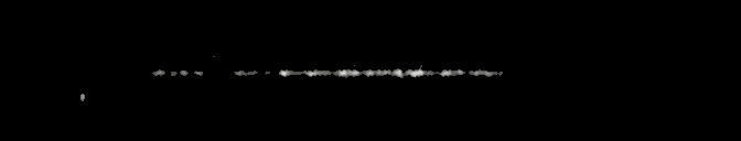 Processed fireball image