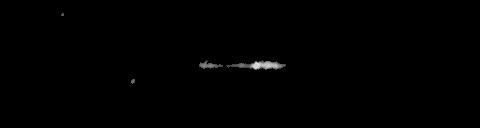 Processed fireball image
