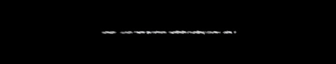 Processed fireball image