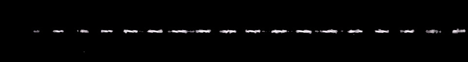Processed fireball image