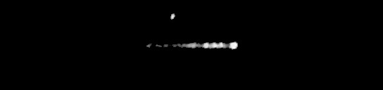 Processed fireball image