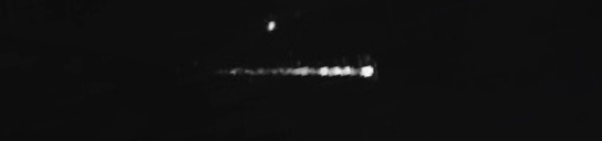 Unprocessed fireball image