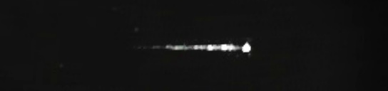 Unprocessed fireball image